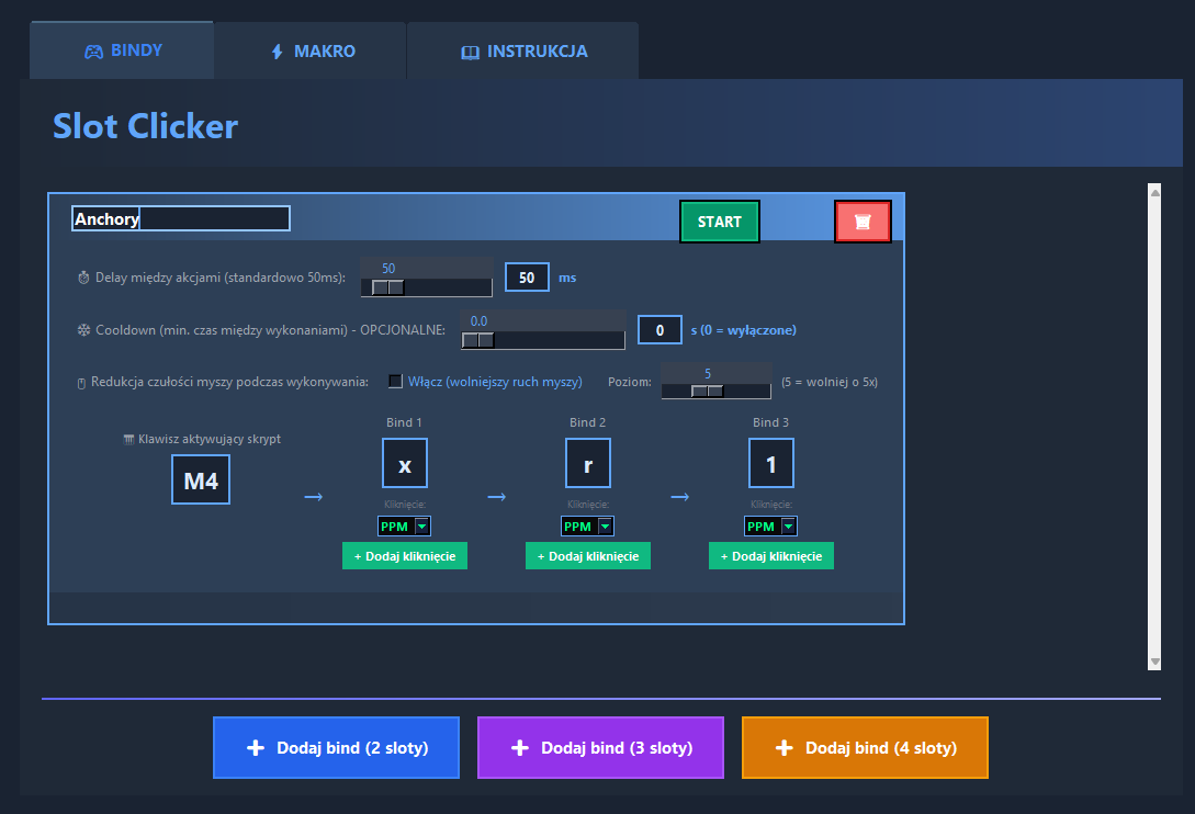 Slot Clicker Interface
